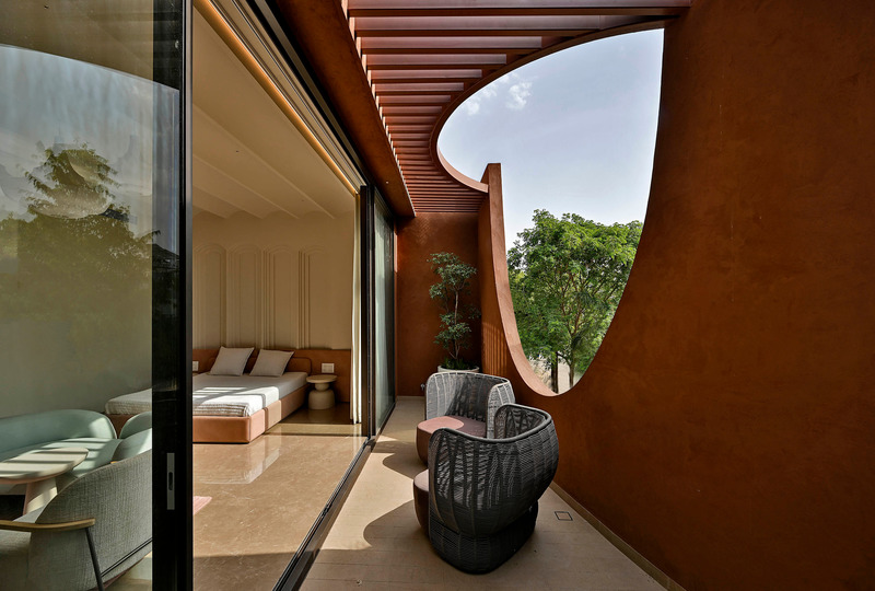 Dossier de presse | 1432-16 - Communiqué de presse | Mirai House of Arches - Sanjay Puri Architects - Architecture résidentielle - MIRAI HOUSE OF ARCHES 16.JPG - Crédit photo : MR.DINESH MEHTA