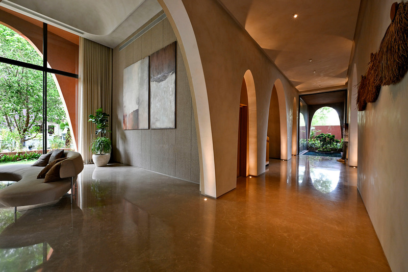 Dossier de presse | 1432-16 - Communiqué de presse | Mirai House of Arches - Sanjay Puri Architects - Architecture résidentielle - MIRAI HOUSE OF ARCHES 19.JPG - Crédit photo : MR.DINESH MEHTA
