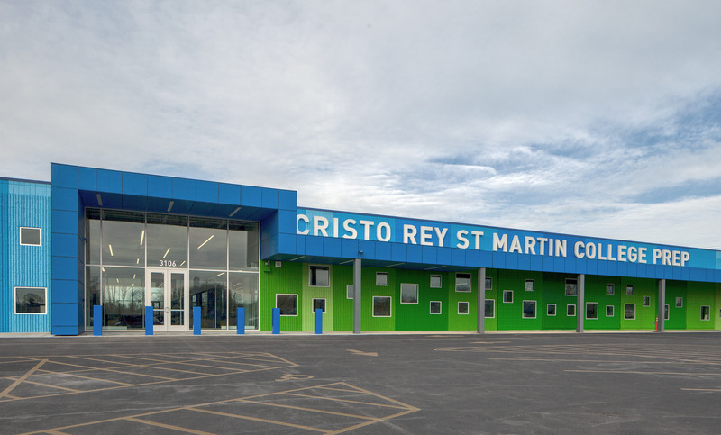 Press kit | 2329-03 - Press release | Cristo Rey St. Martin College Prep - JGMA - Institutional Architecture - Photo credit: McShane Photography