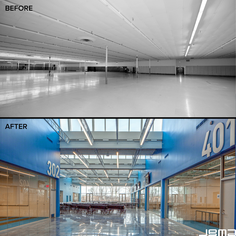 Press kit | 2329-03 - Press release | Cristo Rey St. Martin College Prep - JGMA - Institutional Architecture - Photo credit: McShane Photography / JGMA