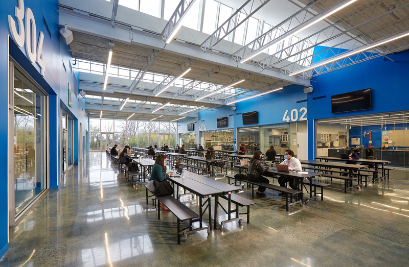 Press kit | 2329-03 - Press release | Cristo Rey St. Martin College Prep - JGMA - Institutional Architecture - Photo credit: Dimitre Photography Inc.