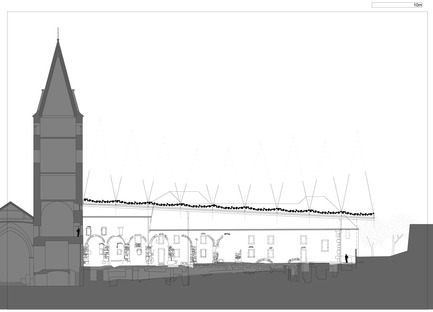 Dossier de presse | 925-01 - Communiqué de presse | Couverture des ruines archéologiques de l’abbaye de St-Maurice - savioz fabrizzi architectes - Architecture institutionnelle - PHOTOGRAPHS ARE NOT ROYALTY FREE, PLEASE CONTACT THE PHOTOGRAPHER TO NEGOTIATE USE FOR PUBLICATION:M.Thomas Jantscher thomas@jantscher.ch   Tel.: 00 41 79 341 48 10 