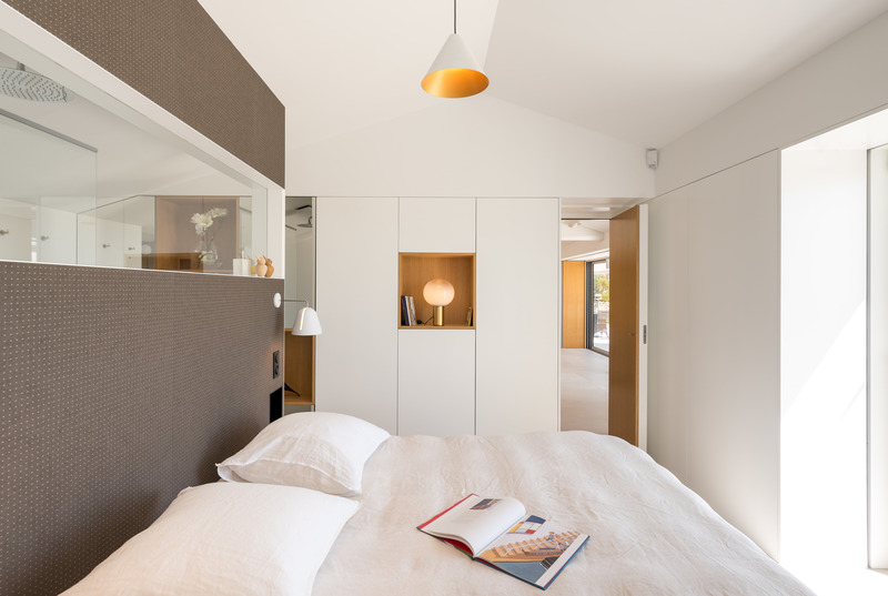 Press kit | 2180-05 - Press release | A House with a View - Martins | Afonso atelier de design - Residential Architecture -  Bedroom  - Photo credit: Mickaël Martins Afonso