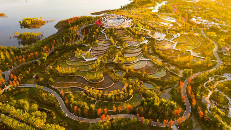 Press kit | 661-69 - Press release | World Architecture Festival 2022 shortlist revealed, ahead of ‘Together’ Lisbon event - World Architecture Festival (WAF) - Competition - <p class="">The Handan Wastewater Cleansing Terraces by Turenscape </p><p class="">Handan City, China </p> - Photo credit: <p class="">Turenscape </p>