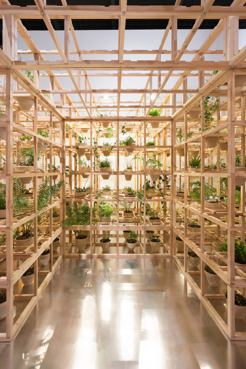 Press kit | 4232-10 - Press release | POLISH PAVILION Inaugurates Immersive Installation 'GREENHOUSE SILENT DISCO' at 23rd Triennale Milano International Exhibition - Organising institutions:  					Adam Mickiewicz Institute, Architecture Museum in Wrocław - Event + Exhibition - Greenhouse Silent Disco - Polish Pavilion - Photo credit:  Paolo Riolzi 