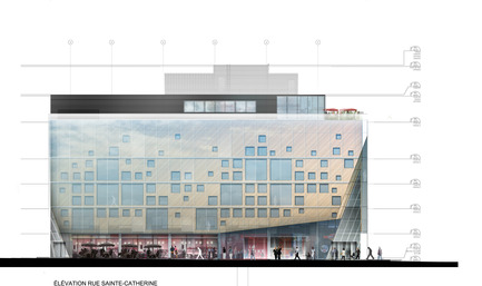 Dossier de presse | 675-05 - Communiqué de presse | Le 2-22, Quartier des spectacles, Montréal - Aedifica - Architecture institutionnelle
