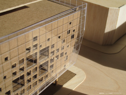 Dossier de presse | 675-05 - Communiqué de presse | Le 2-22, Quartier des spectacles, Montréal - Aedifica - Architecture institutionnelle