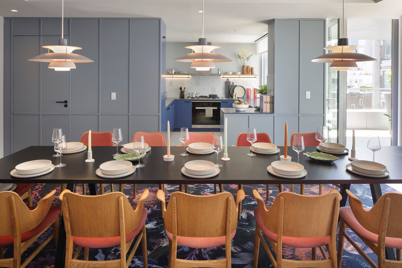 Dossier de presse | 1472-08 - Communiqué de presse | concrete Designs First Residential Building in Manhattan - Concrete Amsterdam - Architecture résidentielle -  The West - kitchen - Crédit photo : ewout huibers