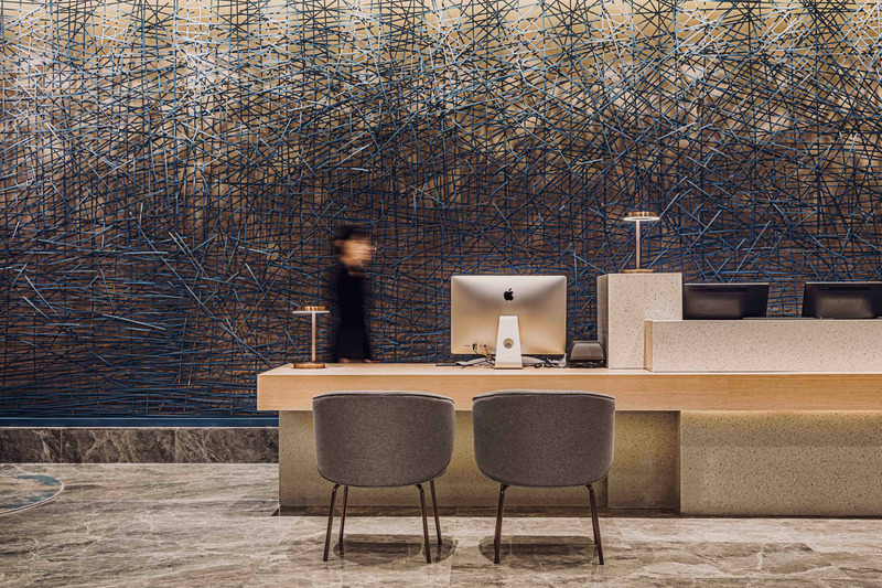 Press kit | 6106-01 - Press release | MeeHotel - PANORAMA Design Group - Commercial Interior Design - Lobby - Photo credit:  POPO VISION 