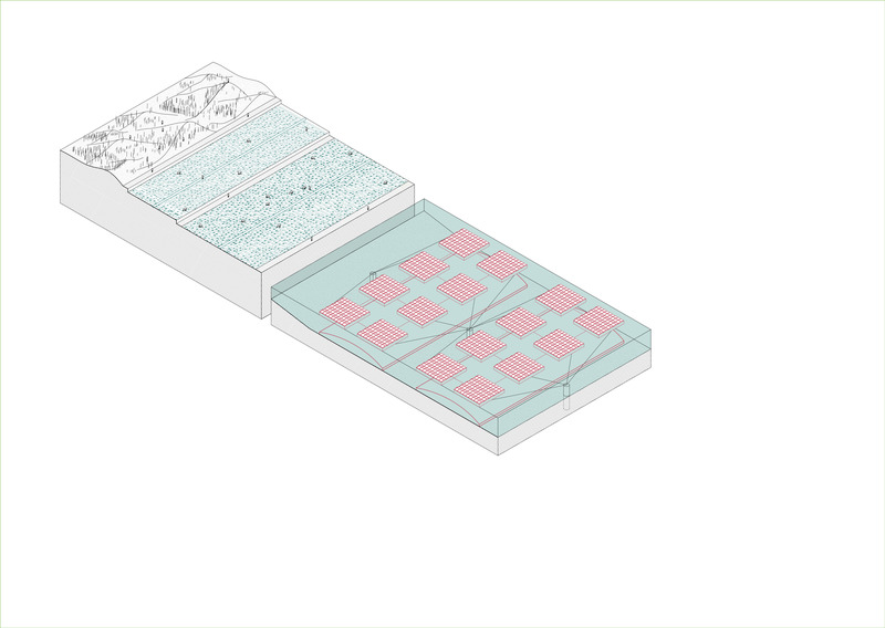 Press kit | 6123-01 - Press release | Design for Public Value (D4PV) Has Been Selected as the 2022 Architizer A+Awards Jury Winner - ORG Permanent Modernity - Landscape Architecture - Beach with Solar Panels - Photo credit: ORG