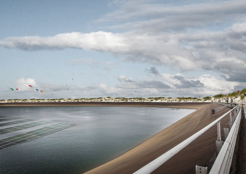 Press kit | 6123-01 - Press release | Design for Public Value (D4PV) Has Been Selected as the 2022 Architizer A+Awards Jury Winner - ORG Permanent Modernity - Landscape Architecture - Beach with Solar Panels - Photo credit: ORG