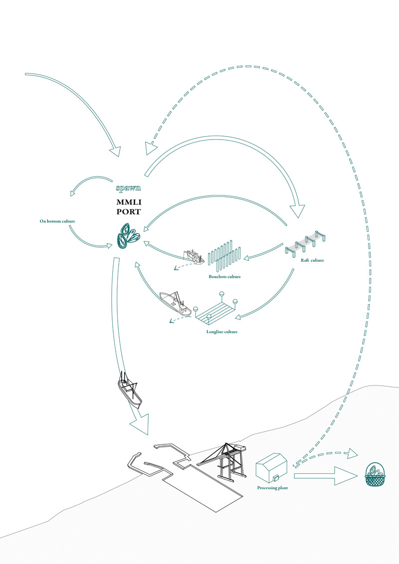 Press kit | 6123-01 - Press release | Design for Public Value (D4PV) Has Been Selected as the 2022 Architizer A+Awards Jury Winner - ORG Permanent Modernity - Landscape Architecture - Aquaculture Production Loop - Photo credit: ORG