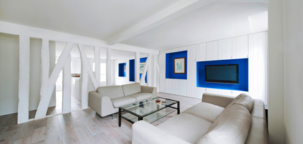Dossier de presse | 919-01 - Communiqué de presse | Appartement écrins - SWAN architectes - Design d’intérieur résidentiel - Crédit photo : MVDA™ - Maxime Vantorre