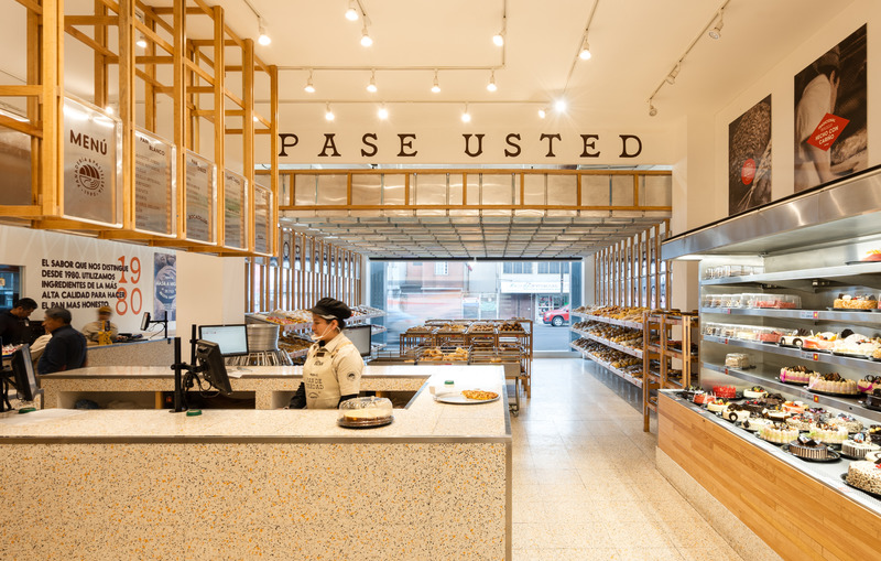 Dossier de presse | 6391-01 - Communiqué de presse | Mi Pan Bakery - Concentrico - Design d’intérieur commercial - Crédit photo : Jose Miguel Gonzalez / Apertura Studio