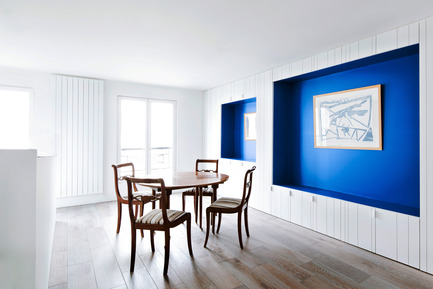 Dossier de presse | 919-01 - Communiqué de presse | Appartement écrins - SWAN architectes - Design d’intérieur résidentiel - Crédit photo : MVDA™ - Maxime Vantorre