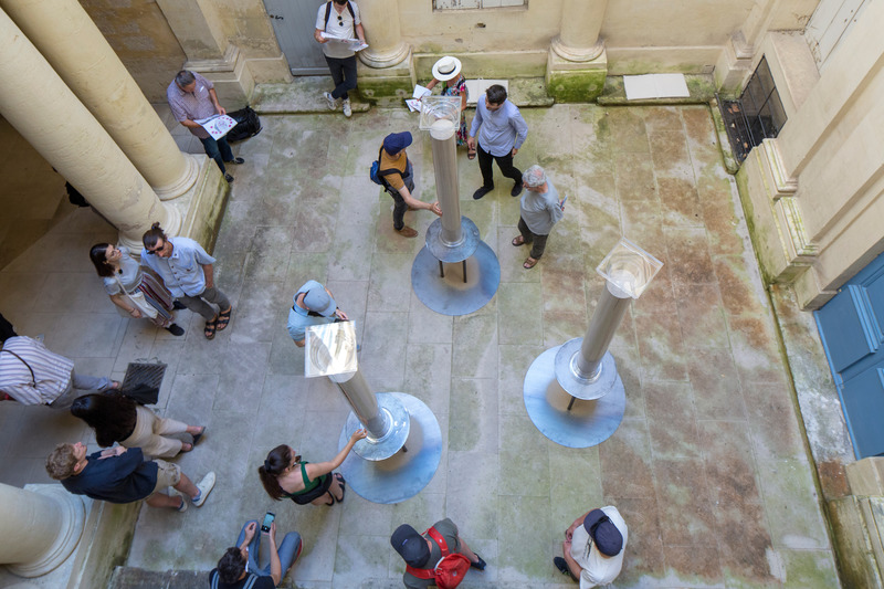 Dossier de presse | 982-49 - Communiqué de presse | Festival des Architectures Vives 2022 - Association Champ Libre - Évènement + Exposition - UNE ILLUSION D'ETERNITE <br>Malo Chabrol, Lucas Buti - Crédit photo : photoarchitecture festivaldesarchitecturesvives