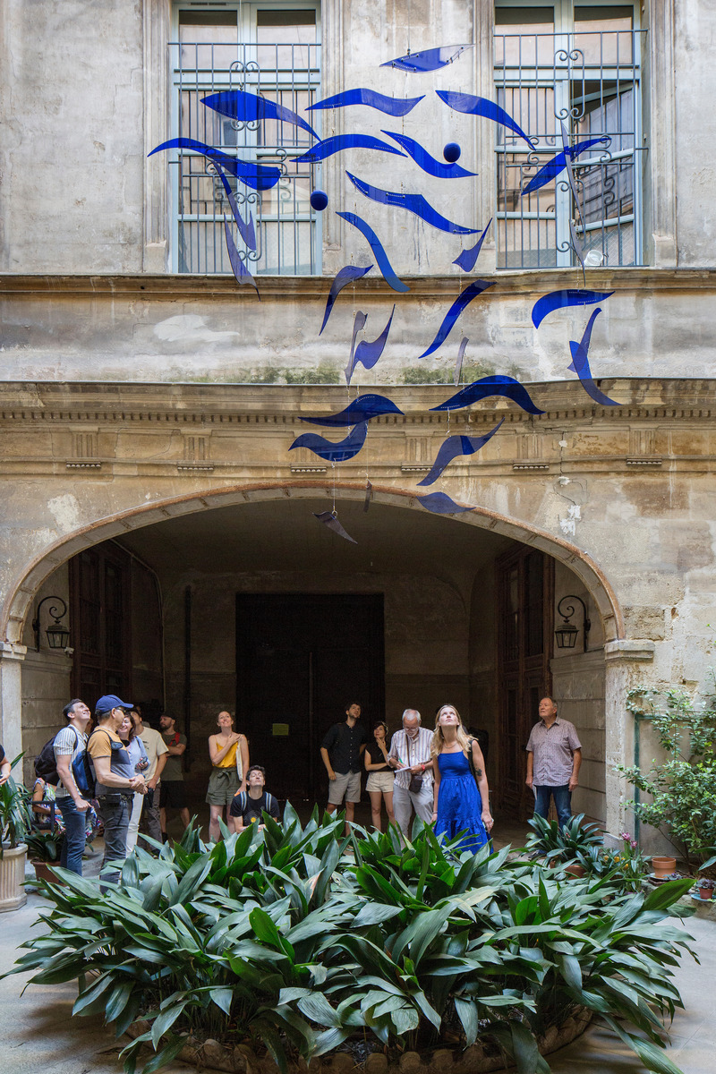 Dossier de presse | 982-49 - Communiqué de presse | Festival des Architectures Vives 2022 - Association Champ Libre - Évènement + Exposition - ENTRE DEUX VALSES<br>AMBLA : Morgane Berson, Karen Le Corroller, Maxime Molinari - Crédit photo : photoarchitecture festivaldesarchitecturesvives