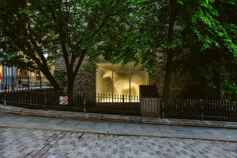 Dossier de presse | 2402-05 - Communiqué de presse | PASSAGES INSOLITES : une 9e édition grandiose et engagée - EXMURO arts publics - Art - Mythe et évidence par Mathieu Valade  - Crédit photo : Stéphane Bourgeois