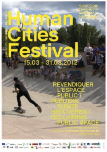 Dossier de presse | 768-02 - Communiqué de presse | Human Cities Festival 2012 - Pro Materia - Évènement + Exposition