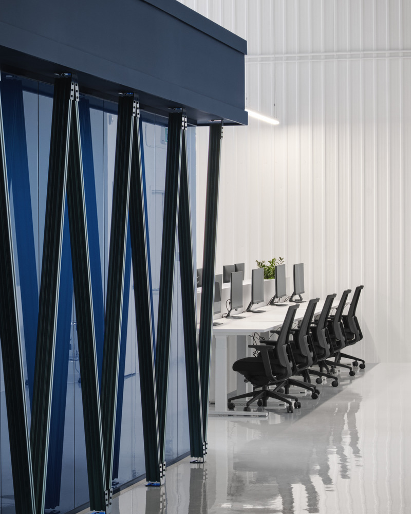 Press kit | 5174-03 - Press release | Blanchette Architectes Designs New Vention Office Space Inspired by Cities - Blanchette Architectes, Groupe Manovra & Vention - Commercial Architecture - Photo credit: Alex Lesage