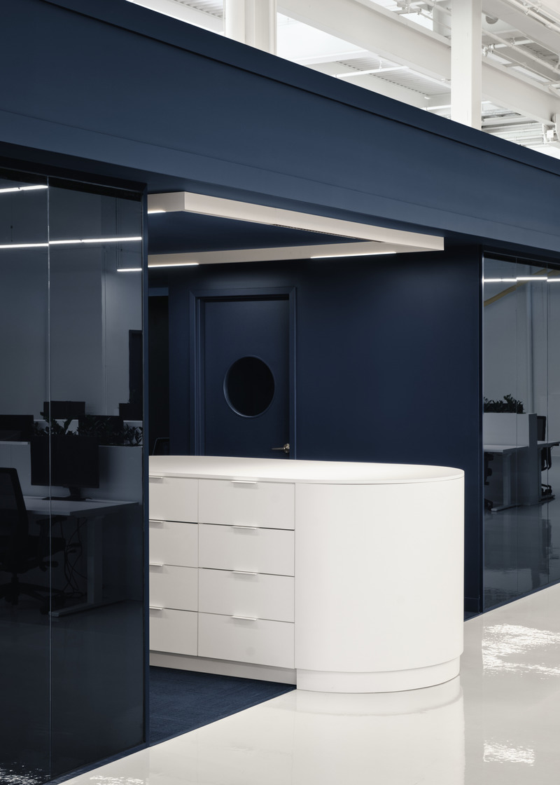Press kit | 5174-03 - Press release | Blanchette Architectes Designs New Vention Office Space Inspired by Cities - Blanchette Architectes, Groupe Manovra & Vention - Commercial Architecture - Photo credit: Alex Lesage