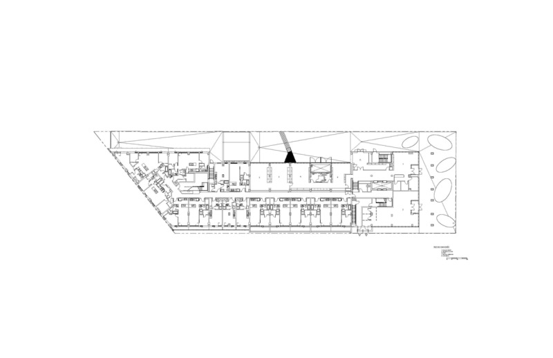 Press kit | 1317-19 - Press release | Joie de Vivre: the beginning of a human-centered architectural dialogue in the heart of an industrial district - ACDF Architecture - Residential Architecture - ground floor plan - Photo credit:  ACDF 