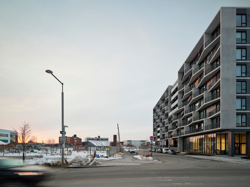 Press kit | 1317-19 - Press release | Joie de Vivre: the beginning of a human-centered architectural dialogue in the heart of an industrial district - ACDF Architecture - Residential Architecture - Photo credit: Adrien Williams