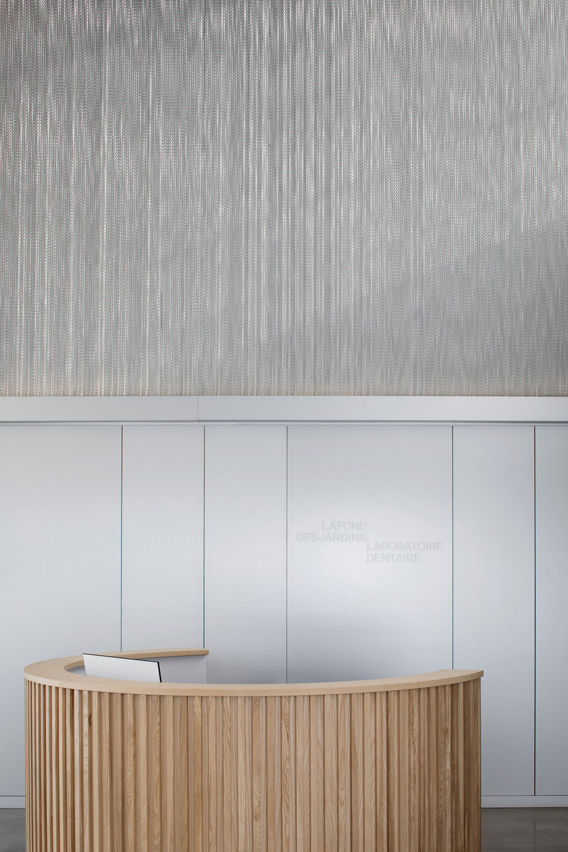Press kit | 1317-21 - Press release | Lafond Desjardins Dental Laboratory - ACDF Architecture - Commercial Architecture - Photo credit: Adrien Williams