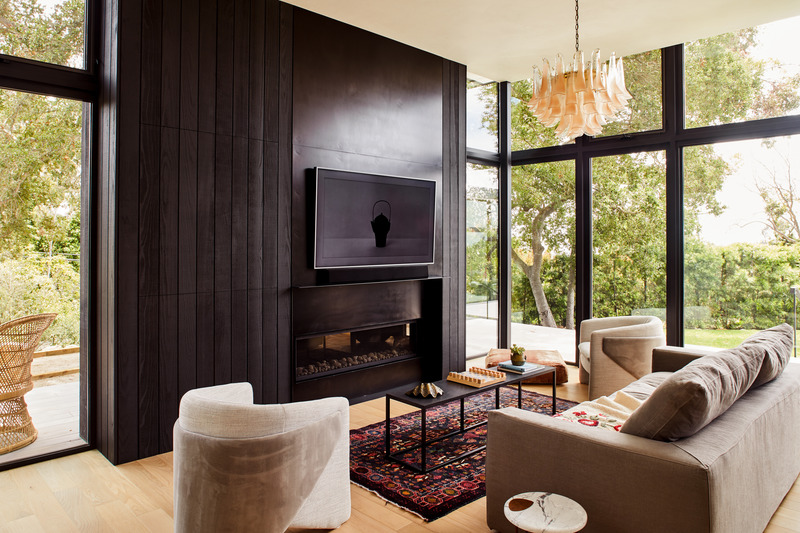 Dossier de presse | 6234-01 - Communiqué de presse | Quarry House Receives Popular Choice Vote in 2022 Architizer A+Awards - AB design studio - Architecture résidentielle - Patio pavilion interior - Crédit photo : Jason Rick