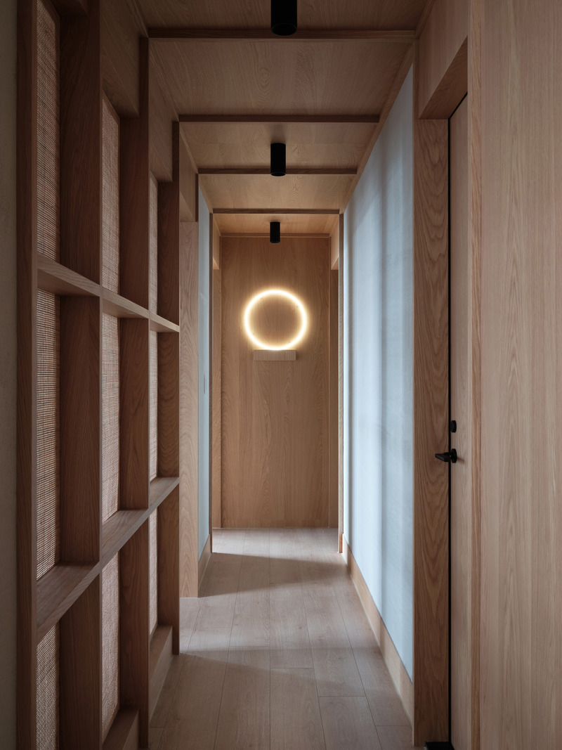 Dossier de presse | 6099-01 - Communiqué de presse | fws_work Brings a Sense of Tranquility into an Apartment in Taiwan - fws_work - Design d’intérieur résidentiel - Crédit photo : Suiyu Studio