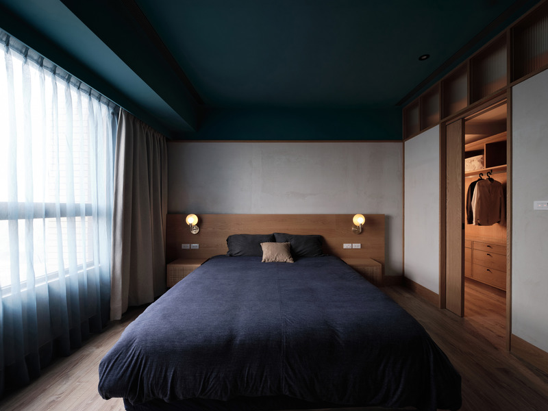 Dossier de presse | 6099-01 - Communiqué de presse | fws_work Brings a Sense of Tranquility into an Apartment in Taiwan - fws_work - Design d’intérieur résidentiel - Crédit photo : Suiyu Studio