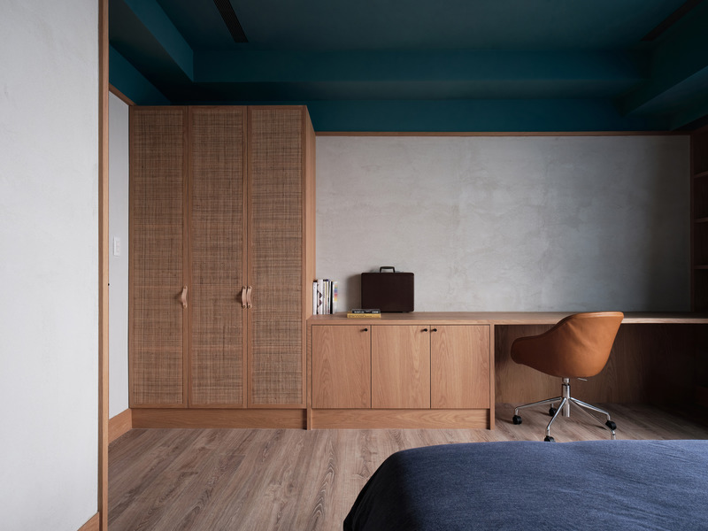 Dossier de presse | 6099-01 - Communiqué de presse | fws_work Brings a Sense of Tranquility into an Apartment in Taiwan - fws_work - Design d’intérieur résidentiel - Crédit photo : Suiyu Studio