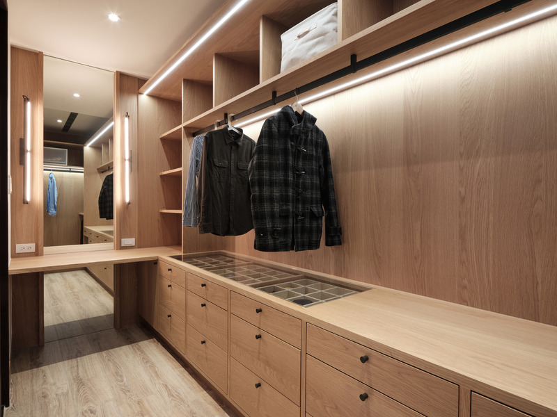 Dossier de presse | 6099-01 - Communiqué de presse | fws_work Brings a Sense of Tranquility into an Apartment in Taiwan - fws_work - Design d’intérieur résidentiel - Crédit photo : Suiyu Studio