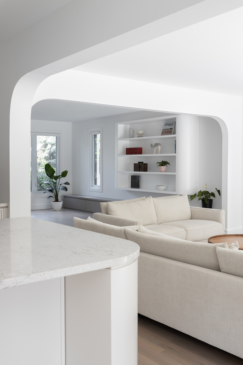 Press kit | 3083-03 - Press release | House Rio: An Archway of Transitions - Imagine studio design - Residential Interior Design - Living room - Photo credit: Studio CRBN