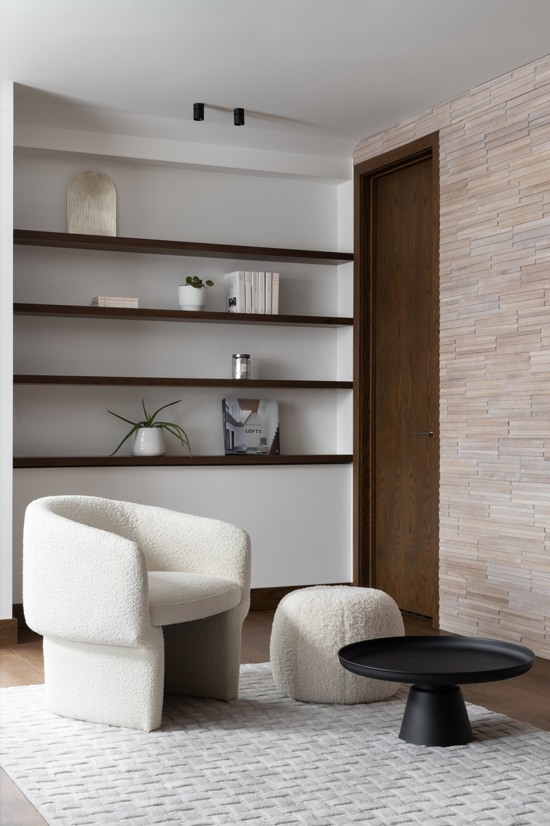 Dossier de presse | 3083-02 - Communiqué de presse | Maison Caledonia - Imagine studio design - Design d’intérieur résidentiel - Chambre des maîtres  - Crédit photo : Studio CRBN
