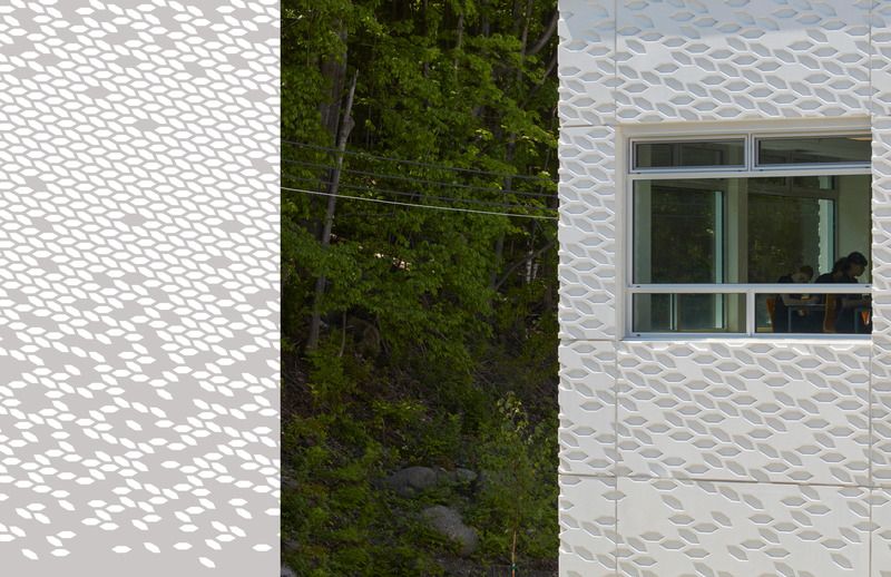 Press kit | 1057-12 - Press release | College St-Hilaire Expansion - KANVA - Institutional Architecture - Dyptic #1  - Photo credit:  James Brittain and KANVA 