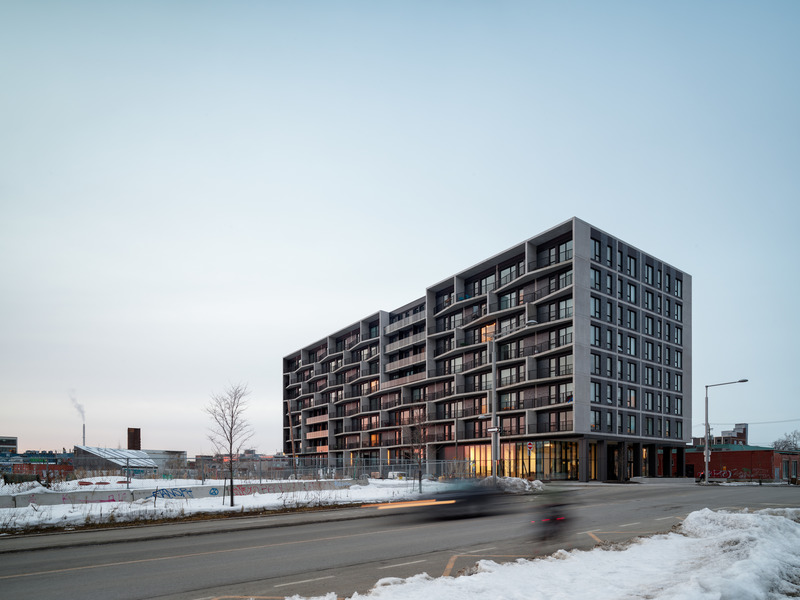 Press kit | 1317-19 - Press release | Joie de Vivre: the beginning of a human-centered architectural dialogue in the heart of an industrial district - ACDF Architecture - Residential Architecture - Photo credit: Adrien Williams
