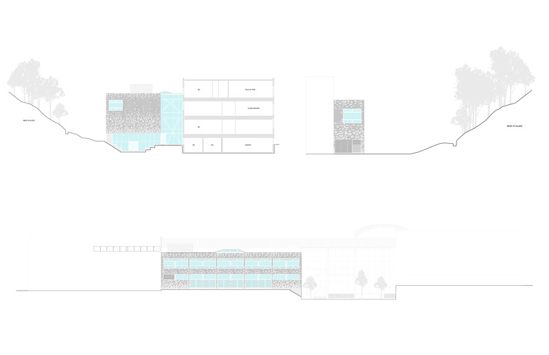 Press kit | 1057-12 - Press release | College St-Hilaire Expansion - KANVA - Institutional Architecture - Elevations - Photo credit: KANVA