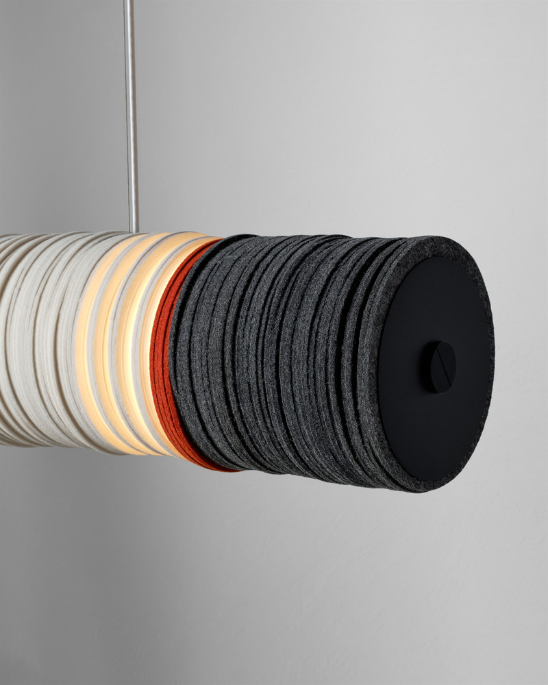 Press kit | 5507-02 - Press release | 2022 Pendant Collection - Stackabl - Industrial Design - Detail of 2022 cigarette pendant by Sarah Coleman - Photo credit: Patrick Biller