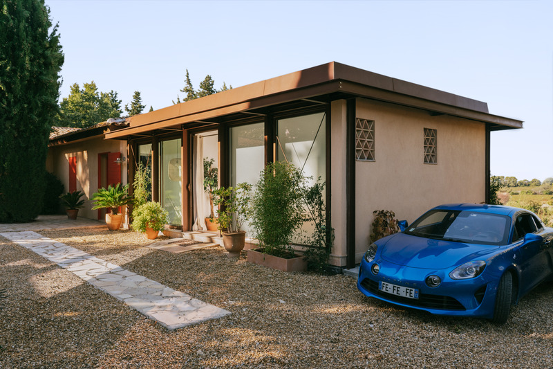 Dossier de presse | 5828-01 - Communiqué de presse | Une extension sur les vignes - Mahos architectes - Architecture résidentielle - Crédit photo : Studio Module