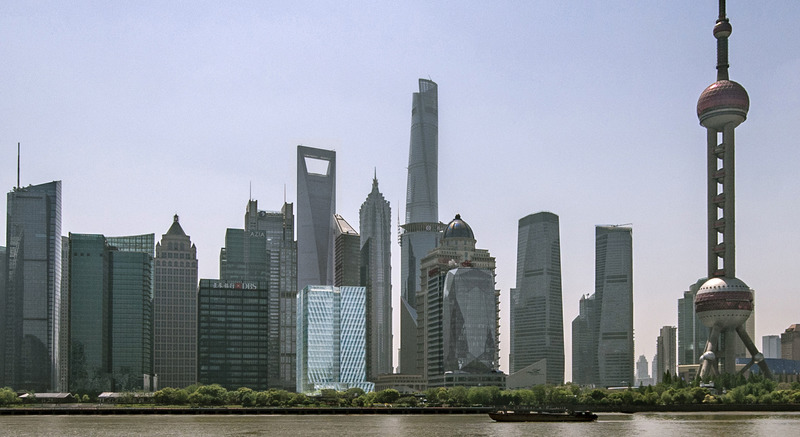 Dossier de presse | 6292-01 - Communiqué de presse | KRIS YAO | ARTECH Received 2022 Architizer A+ Firm Award – Best in Asia - KRIS YAO | ARTECH - Concours - Foxconn Headquarters Shanghai defines the Pudong skyline alongside other renowned skyscrapers. - Crédit photo : KRIS YAO | ARTECH