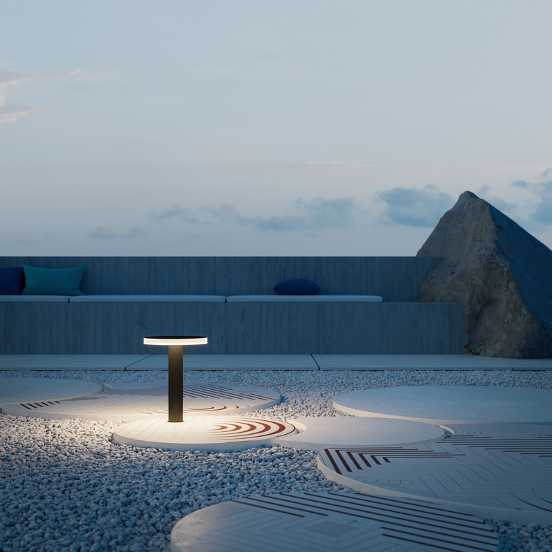 Dossier de presse | 4232-14 - Communiqué de presse | Voyage en Méditerranée avec les céramiques d’extérieur de TERZADIMENSIONE - TERZADIMENSIONE - Produit - Pas Japonais, decor Dionysos - Crédit photo : avec la permission de Terzadimensione