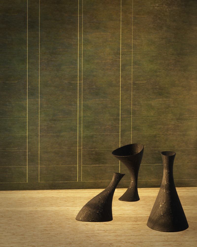 Press kit | 6388-01 - Press release | Characters, Japanese Calligraphy-Inspired Furniture - SABI by Sabina Blasiotti - Product - Photo credit: SABI by Sabina Blasiotti