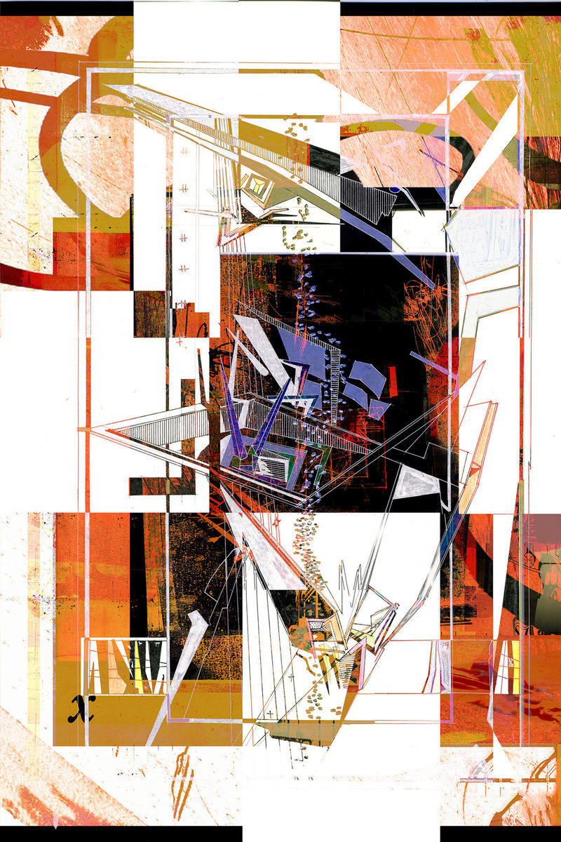 Press kit | 748-44 - Press release | Drawing Conversations - UQAM Design Center - Event + Exhibition - Photo credit: <p class="">Neil Spiller, Longhouse Roof Garden, ‘Communicating Vessels’ series, 2021 </p>