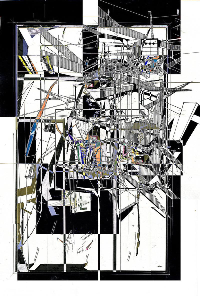 Press kit | 748-44 - Press release | Drawing Conversations - UQAM Design Center - Event + Exhibition - Photo credit: <p class="">Neil Spiller, Longhouse Roof Garden, ‘Communicating Vessels’ series, 2021 </p>