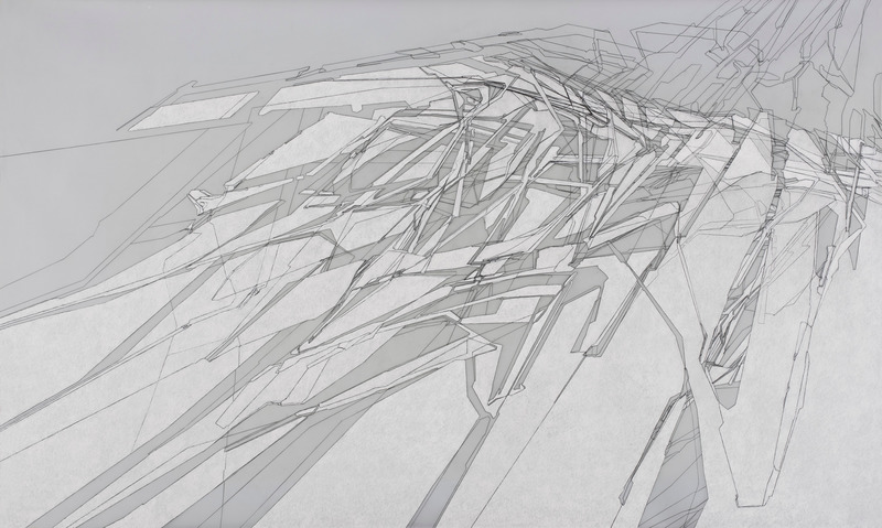 Press kit | 748-44 - Press release | Drawing Conversations - UQAM Design Center - Event + Exhibition - Photo credit: Riet Eeckhout, Drawing Out Gehry III, 2019