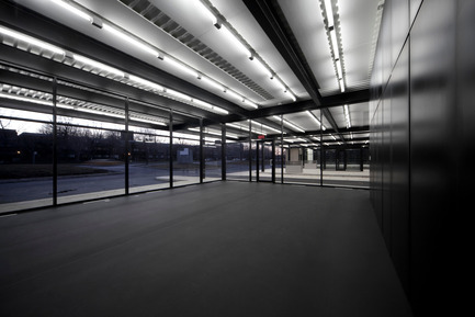 Dossier de presse | 567-07 - Communiqué de presse | Reconversion de la station service de Mies van der Rohe à l'Île des Soeurs - Les architectes FABG - Architecture institutionnelle - Crédit photo : Steve Montpetit