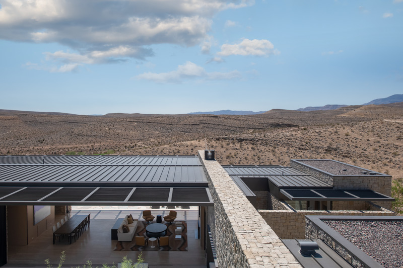 Press kit | 6087-02 - Press release | Fort 137: A Desert Oasis of Integrated Luxury - Daniel Joseph Chenin, Ltd. - Residential Architecture - Photo credit:  Stephen Morgan 