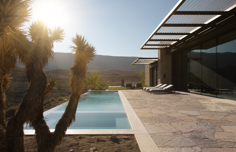 Press kit | 6087-02 - Press release | Fort 137: A Desert Oasis of Integrated Luxury - Daniel Joseph Chenin, Ltd. - Residential Architecture - Photo credit: <p class="">Stephen Morgan</p>