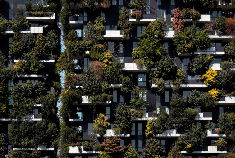 Press kit | 4565-01 - Press release | A Domestic Oasis with a Sustainable Kitchen - Valcucine - Residential Interior Design - Bosco Verticale  - Photo credit: gattotere